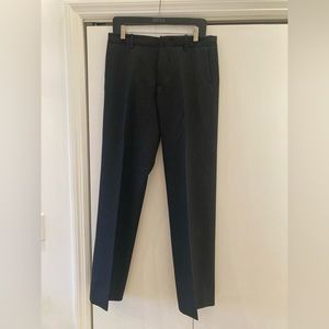 NWOT—Chic Italian designer Marni 100% virgin wool black trousers.